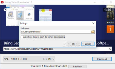 ummy downloader for windows 10